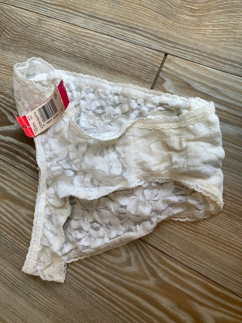 Maidenform White Lace Panties Bikini Size 5 NWT